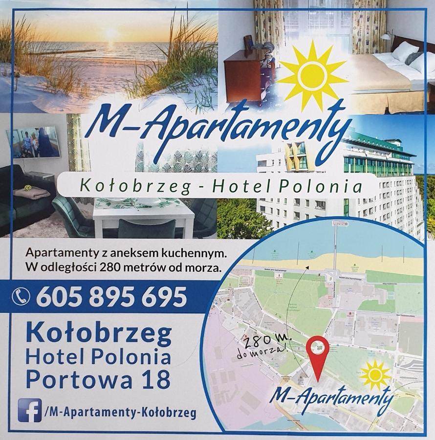 M-Apartamenty W Hotelu Polonia Kolberg Exterior foto